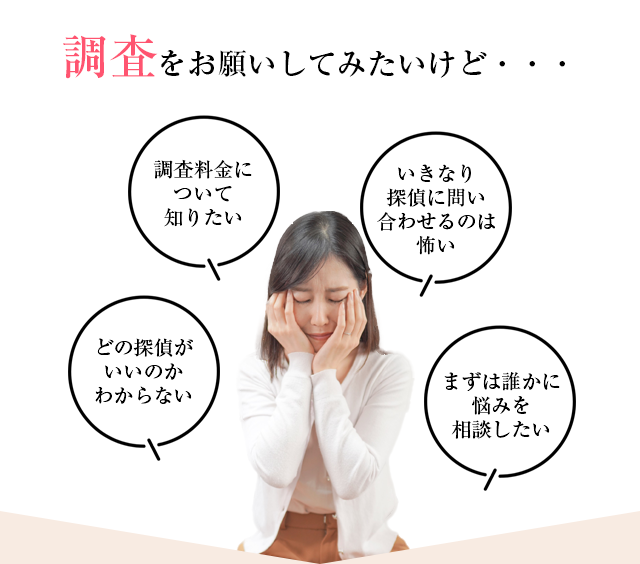 調査をお願いしてみたいけど・・・